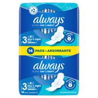 Absorbante Ultra Night&Day, 7 bucati, Always