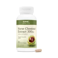 Extract standardizat de castan salbatic Herbal Plus Horse Chestnut 300 mg, 100 capsule, GNC