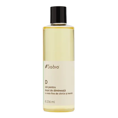D-ulei pentru dusul de dimineata, 236ml, Sabio