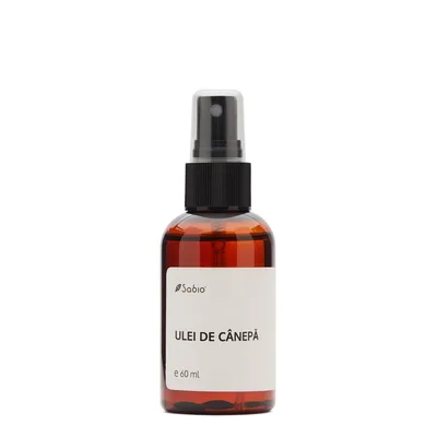 Ulei de canepa, 60ml, Sabio