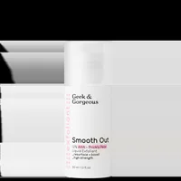 Lotiune exfolianta 12% AHA + extract de cactus Smooth Out, 30ml, Geek&Gorgeous