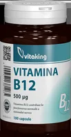 Vitamina B12 Cianocobalamina 500mcg, 100 capsule, Vitaking