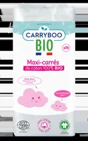 Dischete din bumbac dreptunghiulare BIO, 70 bucati, Carryboo