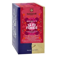 Ceai Bio Happiness Sa Fii Femeie, 18 plicuri,  Sonnentor
