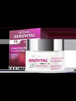 Corector pentru pete pigmentare H3 Evolution, 50ml, Gerovital