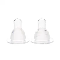 Tetina din silicon super fin 6 luni+ Baby, 2 bucati, Minut