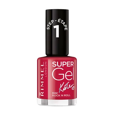 Lac de unghii Super Gel 042 Rock N Roll, 12ml, Rimmel London