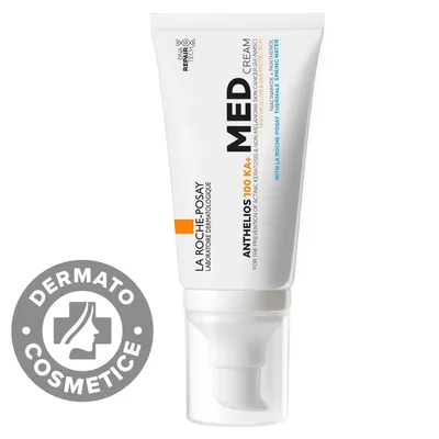 Crema pentru protectie solara Anthelios 100 KA+ MED fara parfum, 50ml, La Roche-Posay