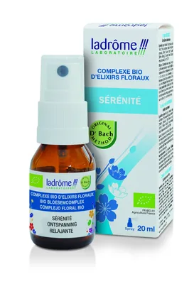 Spray cu complex din elixiruri florale Eco Bach Relaxare, 20ml, Ladrome