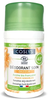 Deodorant bio delicat cu parfum floral si fructat, 50ml, Coslys