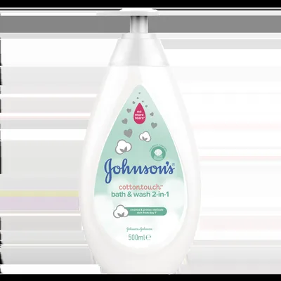 Lotiune pentru spalare Cotton Touch, 500 ml, Johnson&Johnson