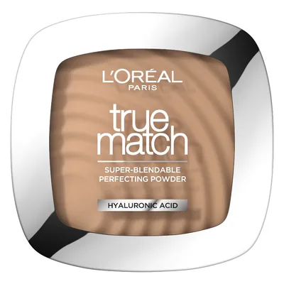 Pudra compacta True Match 5D/W Golden Sand, 9g, L'Oreal Paris