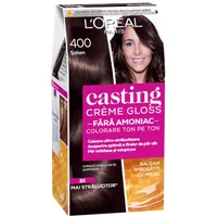 Vopsea de par semi-permanenta fara amoniac Casting Creme Gloss 400 Saten, 180ml, L'Oreal Paris