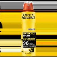 Spray antiperspirant fara alcool Invincible Sport, 150ml, L'oreal Men Expert