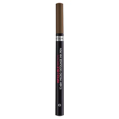 Creion de sprancene cu efect de micropigmentare Infaillible 48H 3 Brunette, 6g, L'Oreal Paris