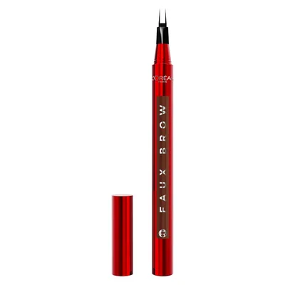 Tus pentru sprancene cu pensula dubla Faux Light Brunette Infaillible, 1ml, L'Oreal Paris