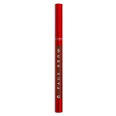 Tus pentru sprancene cu pensula dubla Faux Brunette Infaillible, 1ml, L'Oreal Paris