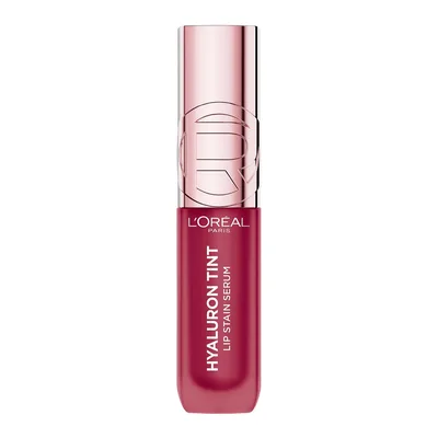 Luciu de buze hidratant Hyaluron Tint Lip Stain Serum Nr. 490 Berry Jolie, 5ml, L'oreal Paris