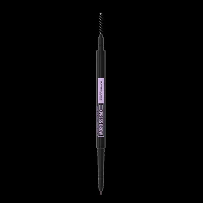 Creion pentru definirea sprancenelor Brow Ultra Slim 06 Black Brown Express Brow, 0.85g, Maybelline
