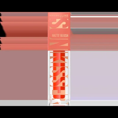 Fard de obraz cu textura lichida Sunkisser 35 Spritzy Orange, 4.7ml, Maybelline