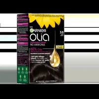 Vopsea de par permanenta fara amoniac 3.0 Soft Black Olia , 174ml, Garnier