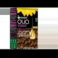 Vopsea de par permanenta fara amoniac 6.3 Golden Light Brown Olia, 174ml, Garnier