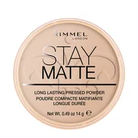 Pudra compacta Stay Matte 005 Silky Beige, 14g, Rimmel London