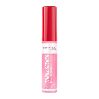 Luciu de buze Thrill Seeker Glassy Gloss 150 Pink Candy, 10ml, Rimmel London