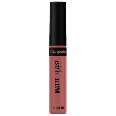Ruj lichid Matte to Last 16H 800 Peachy, 7ml, Miss Sporty
