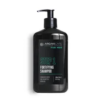Sampon fortifiant si anti-cadere pentru barbati cu Saw Palmetto & ulei de argan, 400ml, Arganicare