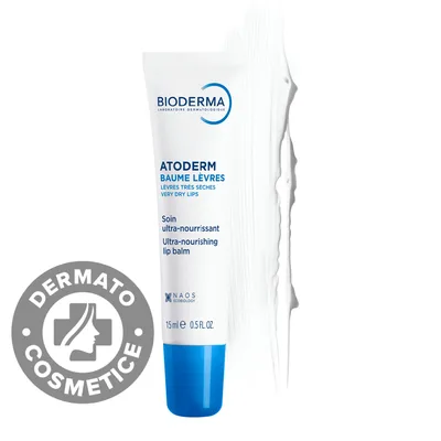 Balsam de buze Atoderm Levres, 15ml, Bioderma
