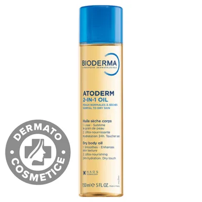 Ulei 2 in 1 Atoderm, 150ml, Bioderma