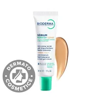 Gel crema nuantatoare anti-imperfectiuni Sebium Kerato+ Cover, 30 ml, Bioderma