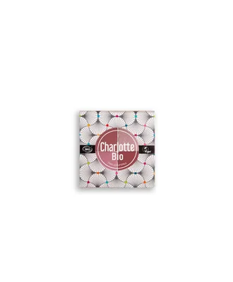 Fard bio pentru pleoape paleta in 4 culori cu Acid Hialuronic si Castravete Pink, 5.6g, Charlotte Bio