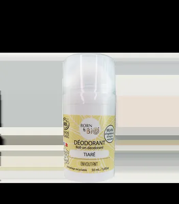 Deodorant bio roll-on monoi tiare, 50ml, Born to Bio