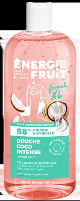 Gel de dus nutritiv pentru piele foarte uscata cu ulei de cocos organic si unt de shea, 500ml, Energie Fruit