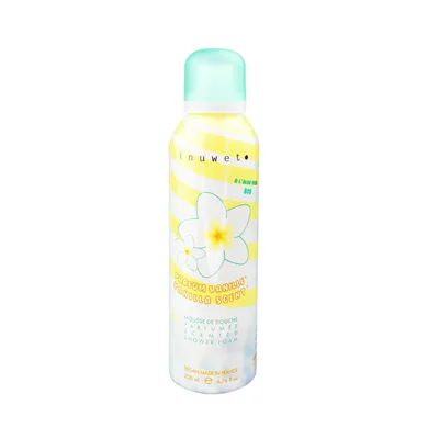 Spuma de baie cu parfum de vanilie, 200ml, Inuwet