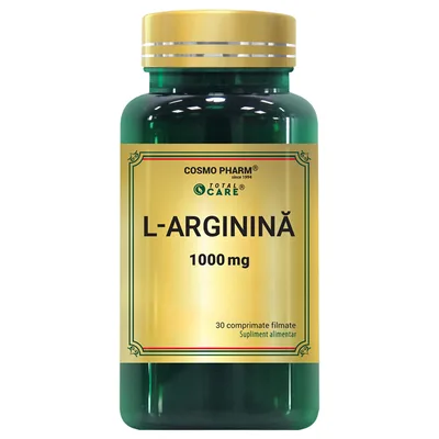 L-arginina 1000mg, 60 tablete, Cosmopharm