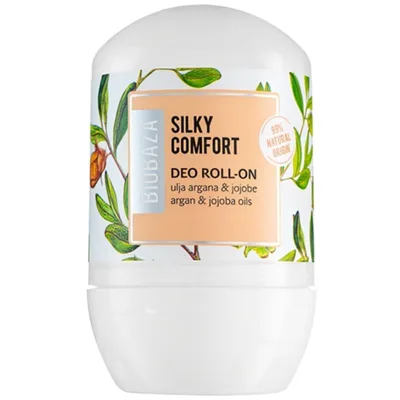 Deodorant natural pentru femei pe baza de piatra de alaun Silky Comfort, 20ml, Biobaza