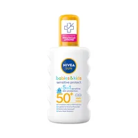 Spray de protectie solara pentru copii SPF 50+ Sensitive Protect, 200ml, Nivea