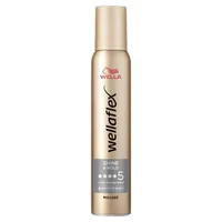 Spuma pentru par cu grad de fixare 5 Shiny Hold Wellaflex, 200ml, Wella