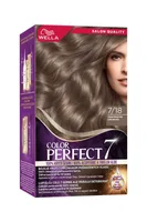 Vopsea de par permanenta Blond Perlat Rece 7/18 Color Perfect, 135ml, Wella