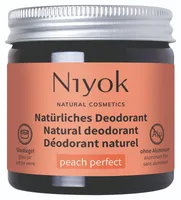 Deodorant crema 100% natural cu aroma de piersica, 40ml, Niyok