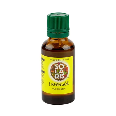 Ulei esential de Lavanda, 10ml, Solaris