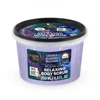 Scrub de corp cu lavanda afine si melatonina Moonlight, 250ml, Organic Shop