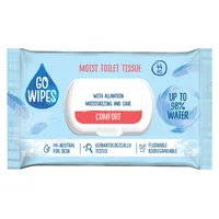 Hartie igienica umeda Comfort, 44 bucati, Go Wipes