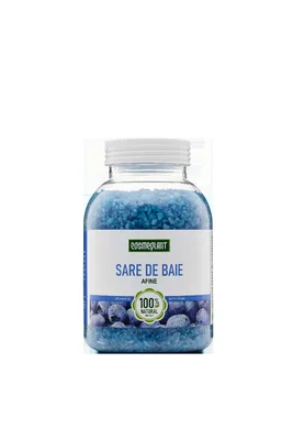 Sare de baie cu extract de afine, 1000g, Cosmeplant
