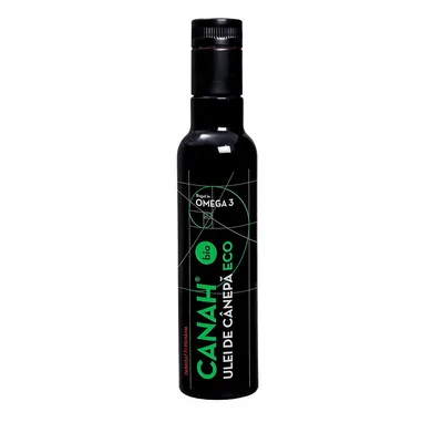 Ulei de canepa ECO, 500ml, Canah