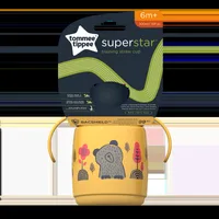Cana cu pai si protectie Bacshield™ pentru +6 luni Galben, 300ml, Tommee Tippee