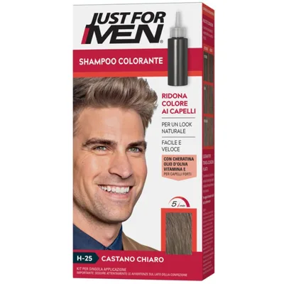 Sampon colorant Castano Chiaro H-25, 66ml, Just For Men